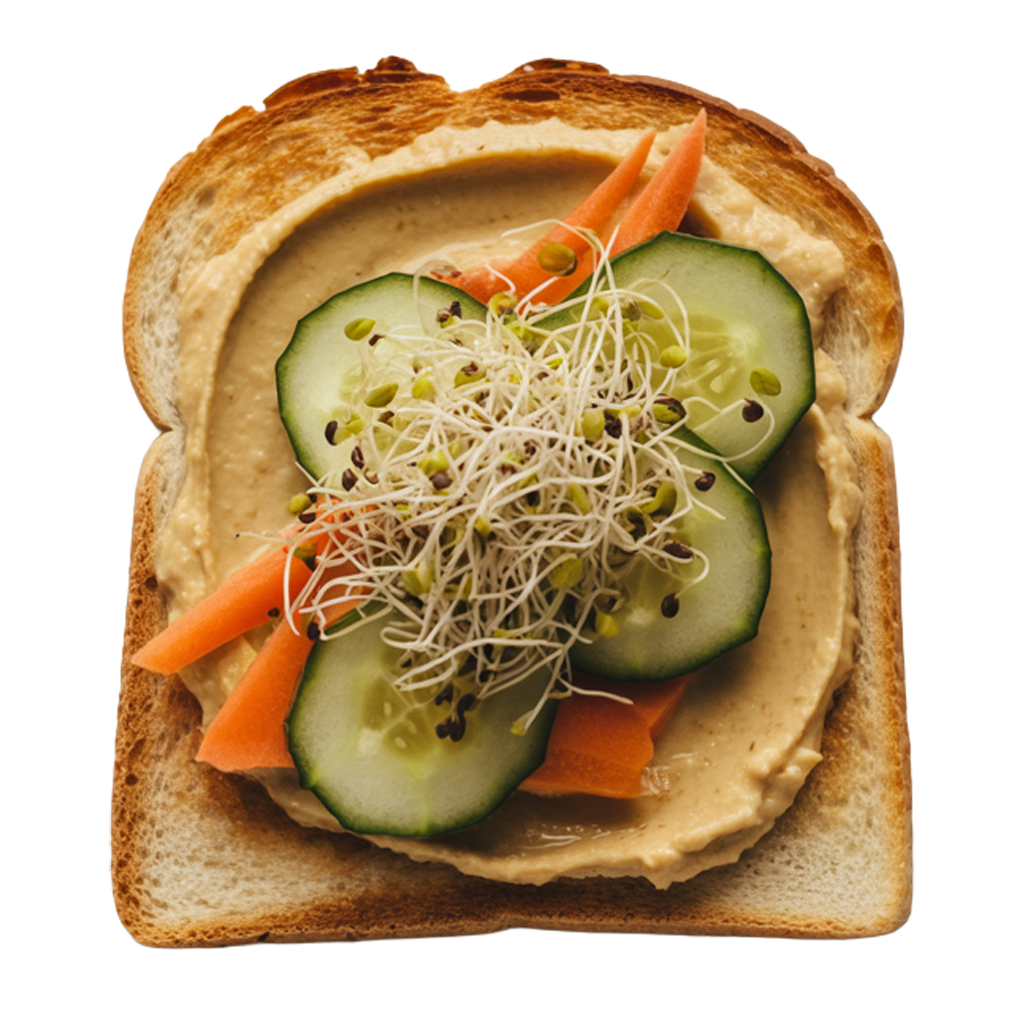 Tostada mediterránea